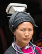 Black Dzao vrouw - Omgeving Sapa