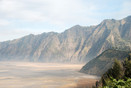 Java, het 'Maanlandschap' rond de vulkaan de Bromo
