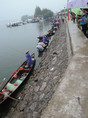 China, Kunming, vishandel aan het meer van Dian.