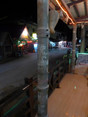 Veranda van een hotel in Pak Beng (Laos)